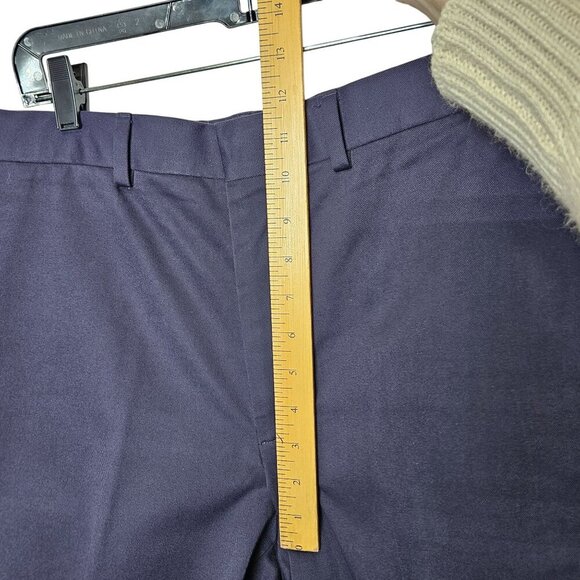 Lands End Traditional‎ Fit Mens Navy Dress Pants Size 33 Work Interview Casual - Picture 7 of 11